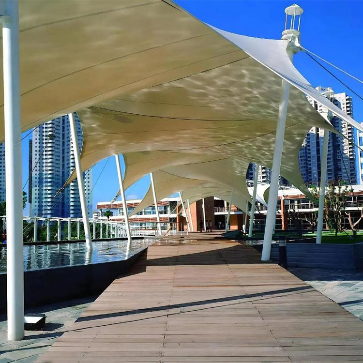 泰来县膜结构景观棚