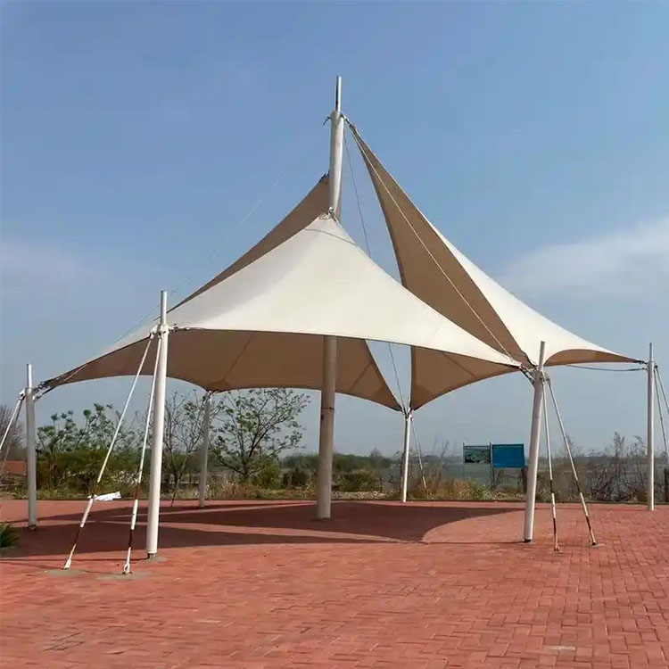 泰来县膜结构景观棚