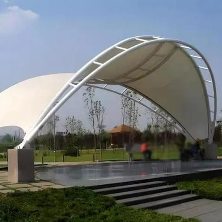 泰来县膜结构景观棚