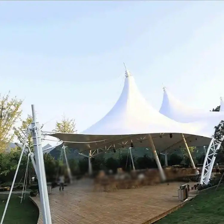 泰来县膜结构景观棚