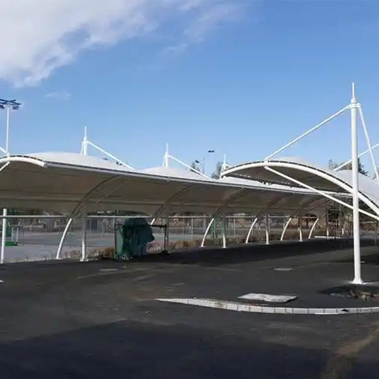 泰来县膜结构电动车棚