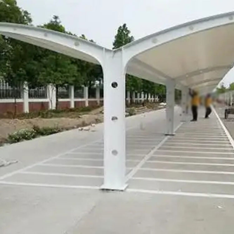 泰来县膜结构电动车棚