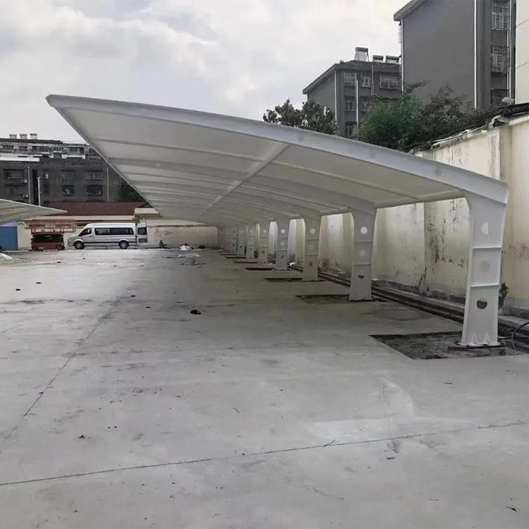 泰来县膜结构汽车棚