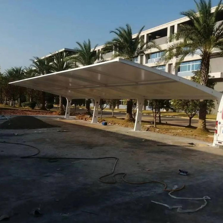 泰来县膜结构汽车棚