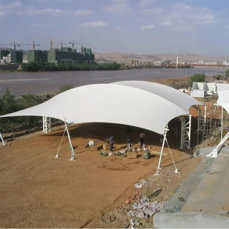 泰来县膜结构汽车棚